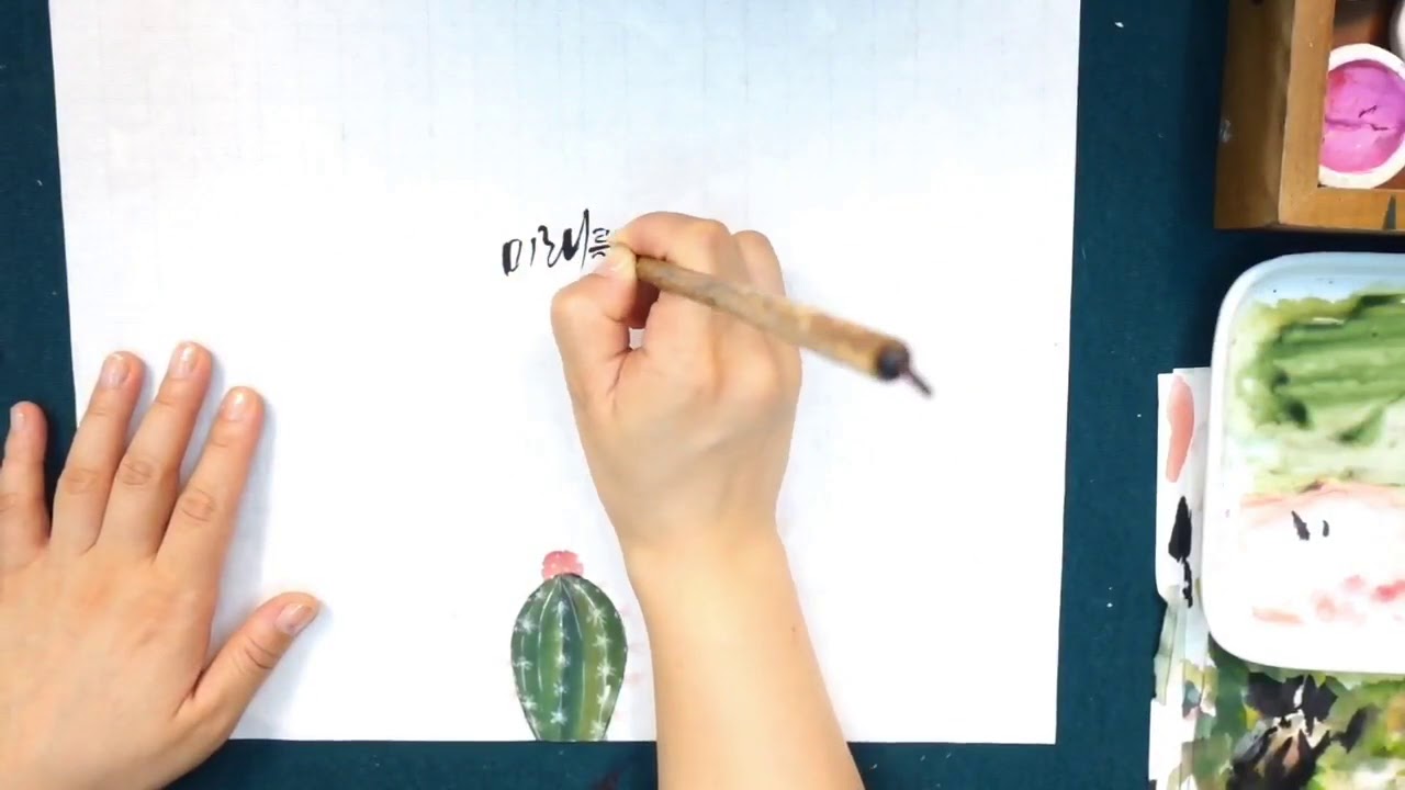 ink painting YouTube