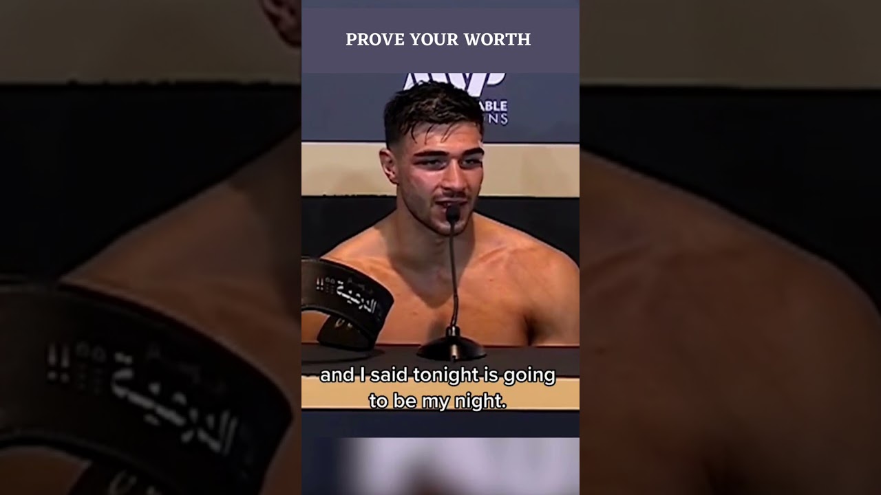 TOMMY FURY MOTIVATION | PROVE YOUR WORTH 
