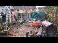 Wooden hot tub homemade 