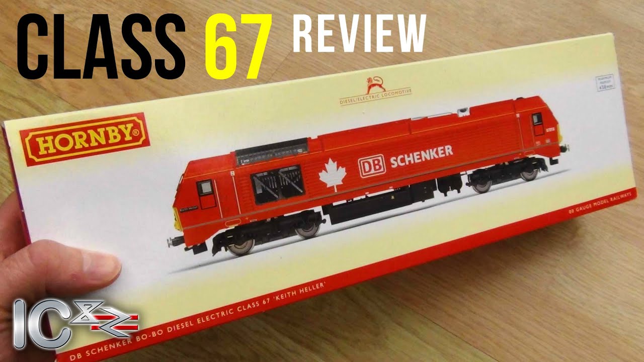 Opening the Hornby Class 67 in DB Schenker