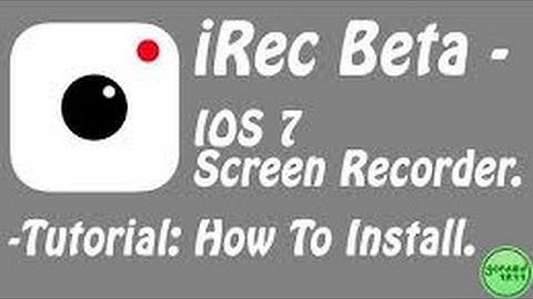 How to install iRec screen recorder