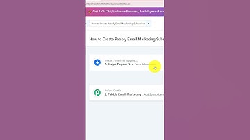 Create Pabbly Email Marketing Subscriber from Swipe Pages #shorts #pabblyconnect #automation