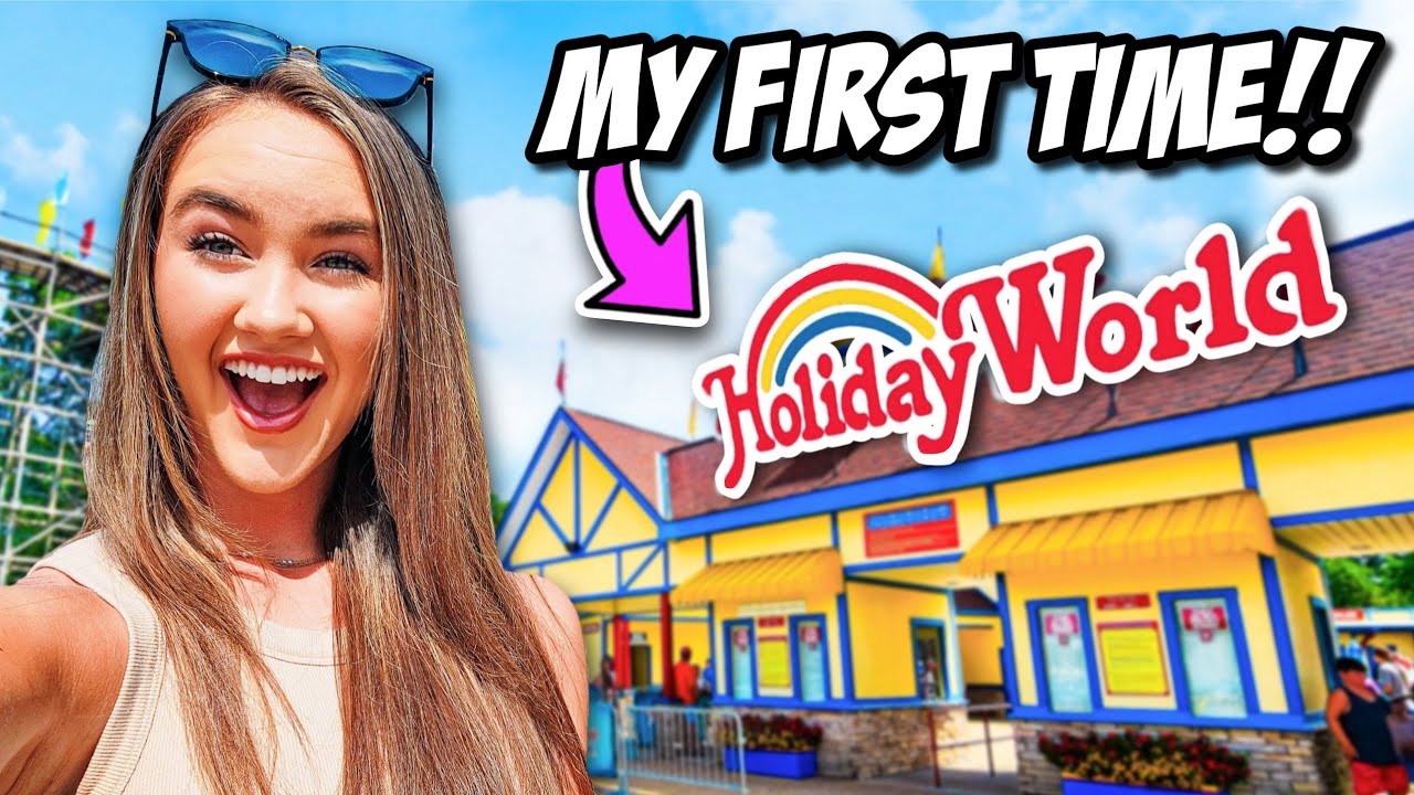 ВПЕРВЫЕ в HOLIDAY WORLD! | Санта-Клаус, Индиана
