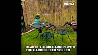 Decorative Garden Reed Screen Fence