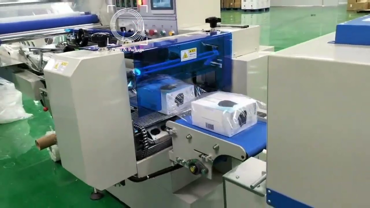 Горизонтальная упаковочная машина с термоусадочным туннелем ZWG 590