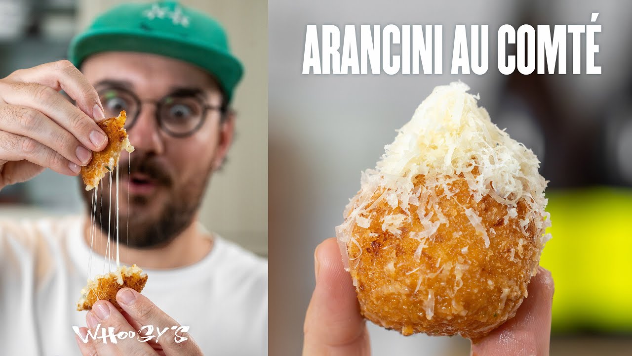 Des arancini au Comté crousti-fondants !! 🔥🤌🏻