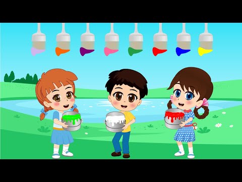 (YENİ) Renkler Şarkısı🎨🖌️Eğitici ve Eğlenceli Bebek ve Çocuk Şarkıları🎶Çizgi Film👶Aliş ile Zeliş🎈