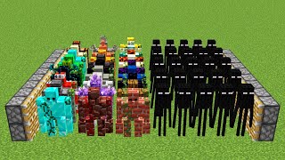All golems and x999 endermans combined