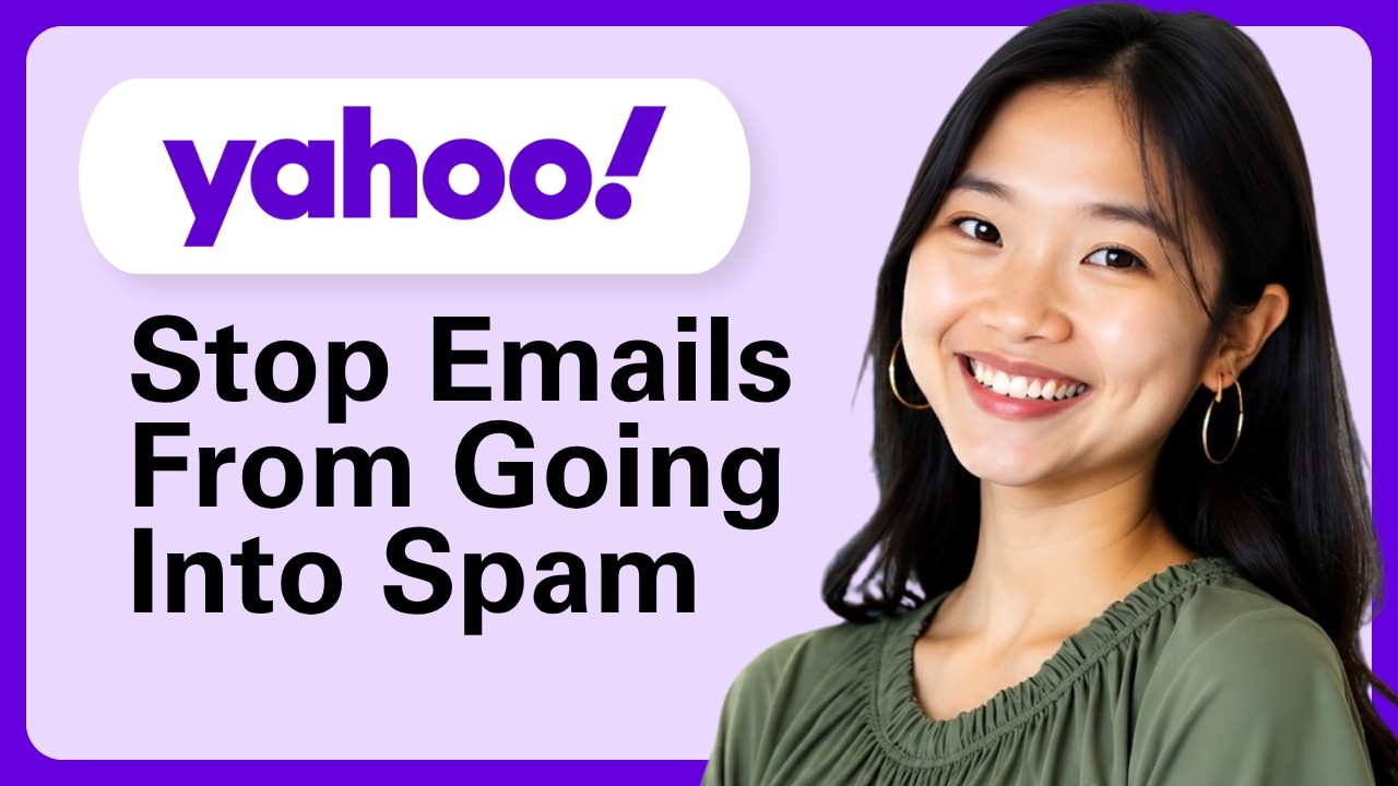 How To Stop Emails From Going Into Spam In Yahoo - YouTube