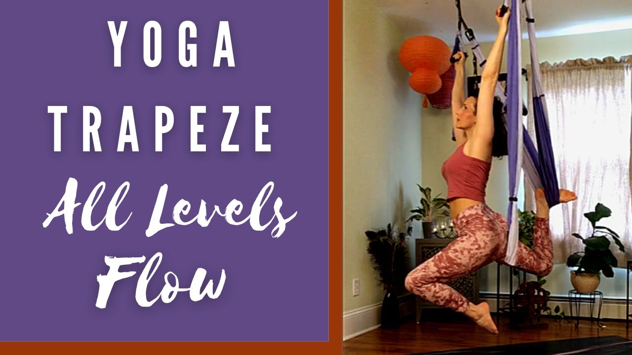 Aerial Yoga Trapeze Full Body Stretch | All Levels