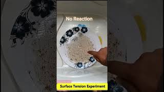 Quick Experiment to learn Surface tension| School Students| Water+Pepper powder+soap #shorts #viral
