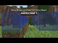 More Things You Might Not Know About Minecraft!