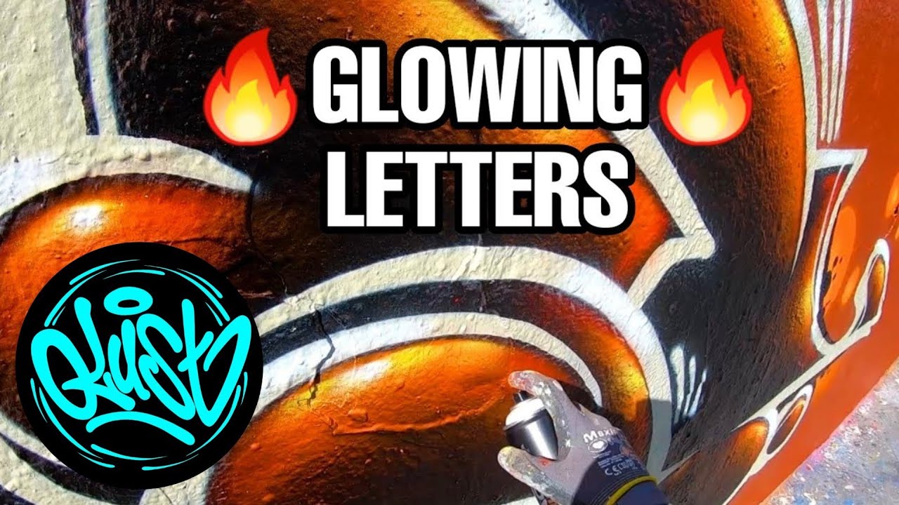GRAFFITI 🔥FIRE GLOW EFFECT🔥 [EASY technique!]