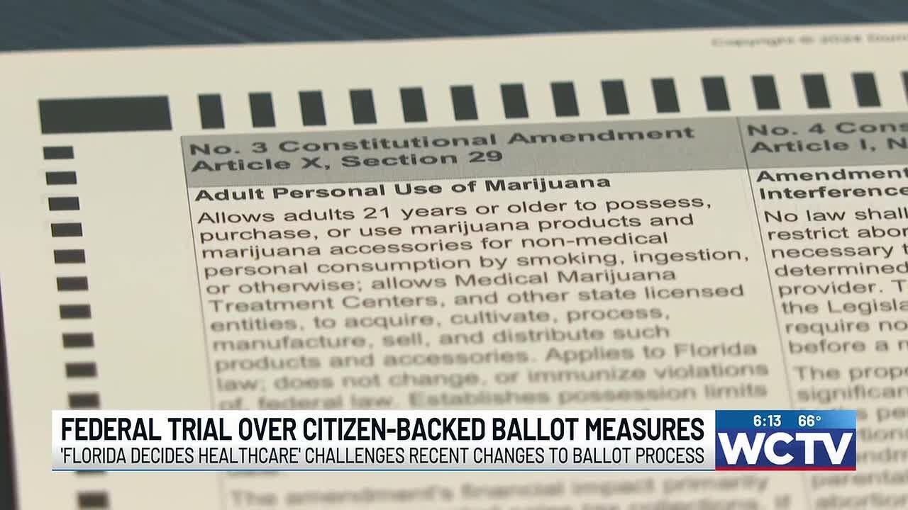 Florida ballot initiative restrictions face federal constitutional challenge