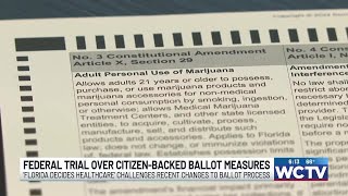 Florida ballot initiative restrictions face federal constitutional challenge