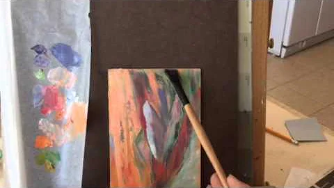 Tips for abstract painting by Jean Fitzgerald.