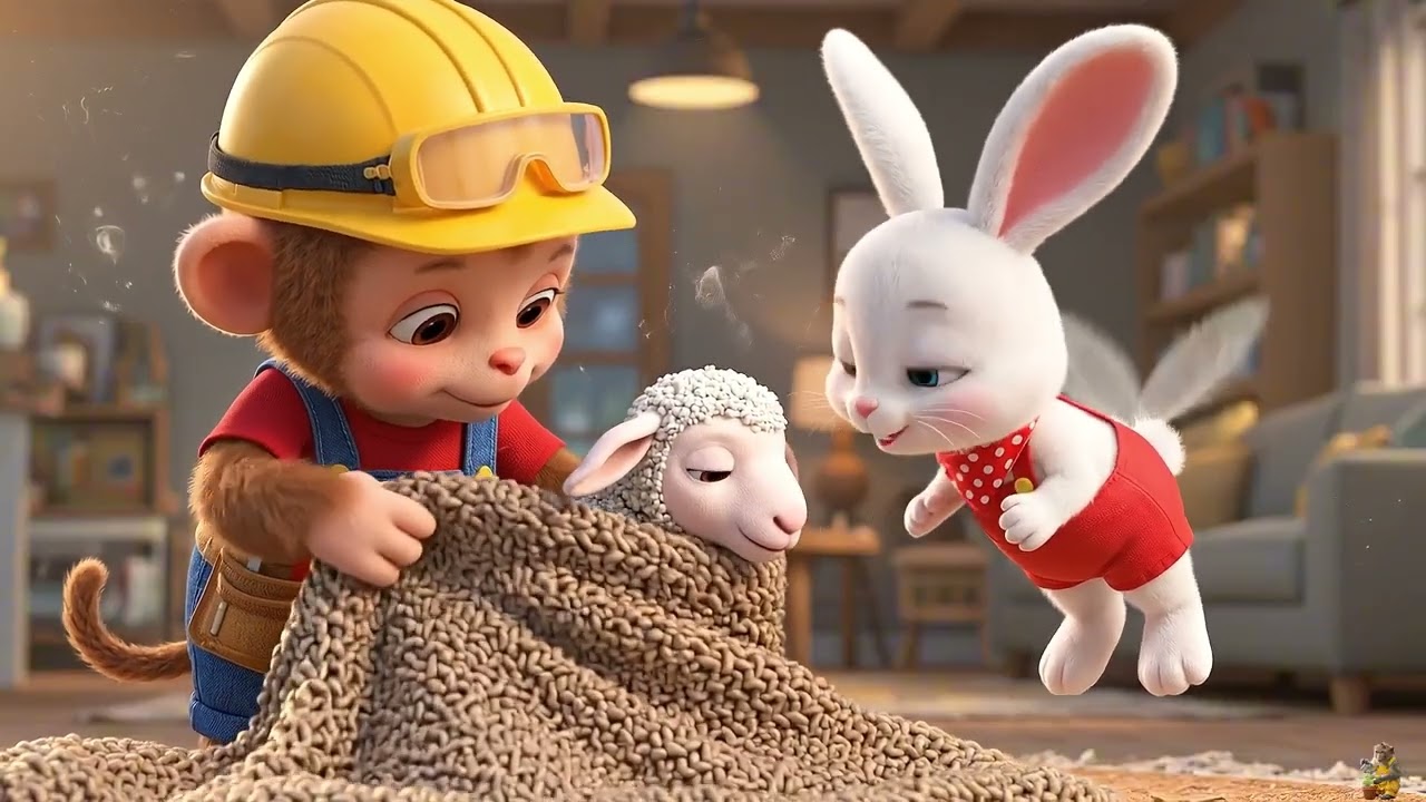 Amazing Monkey Uses Drone to Find a Lost Sheep 😱🐒