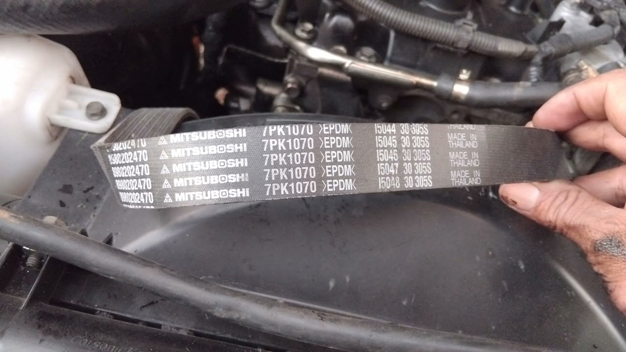 สายพานไดชาร์จ อีซูซุ ดีแม็ค 3.0 Isuzu Dmax All new 3.0 