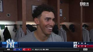 George Lombard Jr. records 2 hits & 3 RBIs vs. Arizona