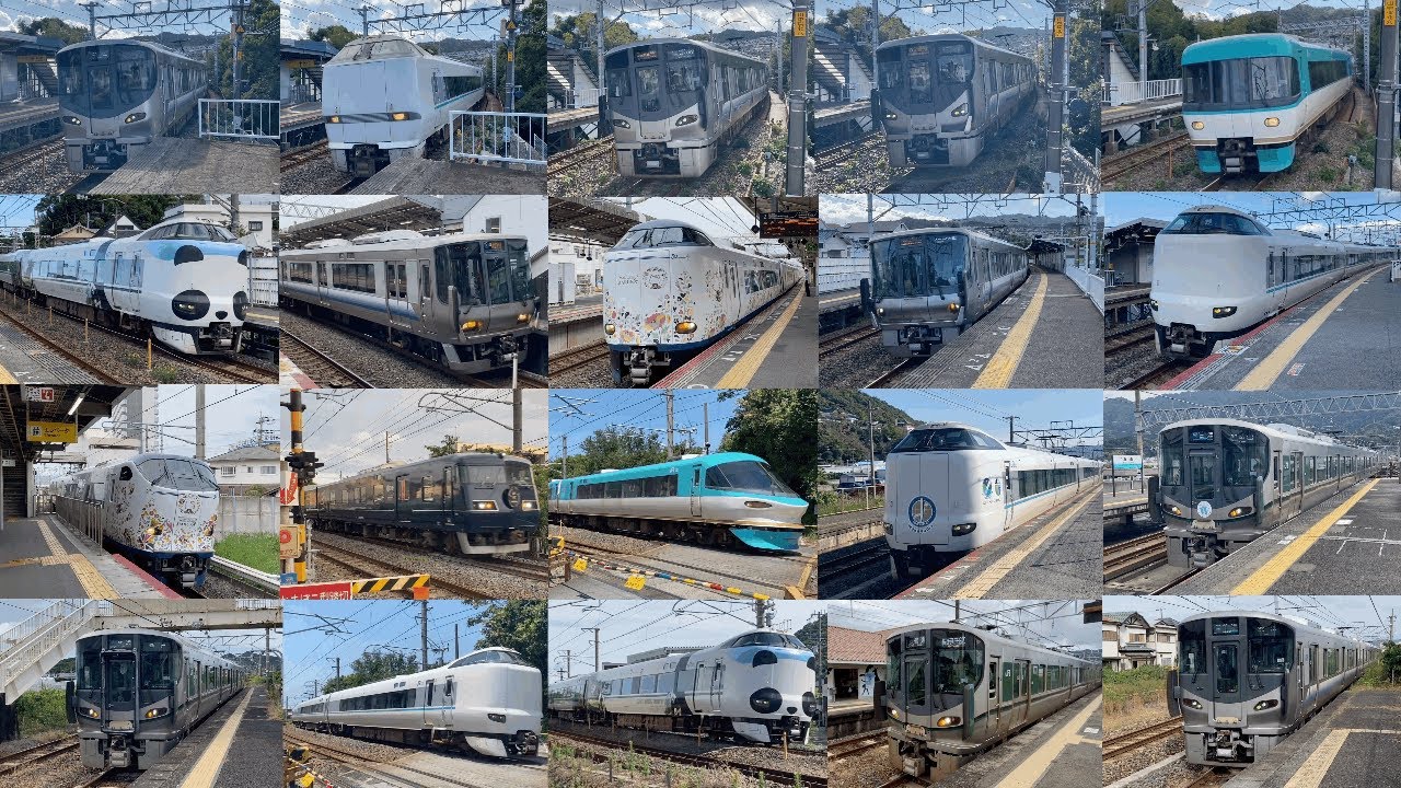【第57回】 JR阪和・関空・紀勢・きのくに線   全形式列車  走行動画集！