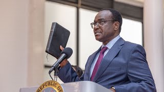 Julius Migos Ogamba CS Education Sworn In in William Ruto 2nd Cabinet in Broad based government