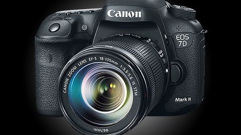 Canon EOS 7D Mark II Tutorial video