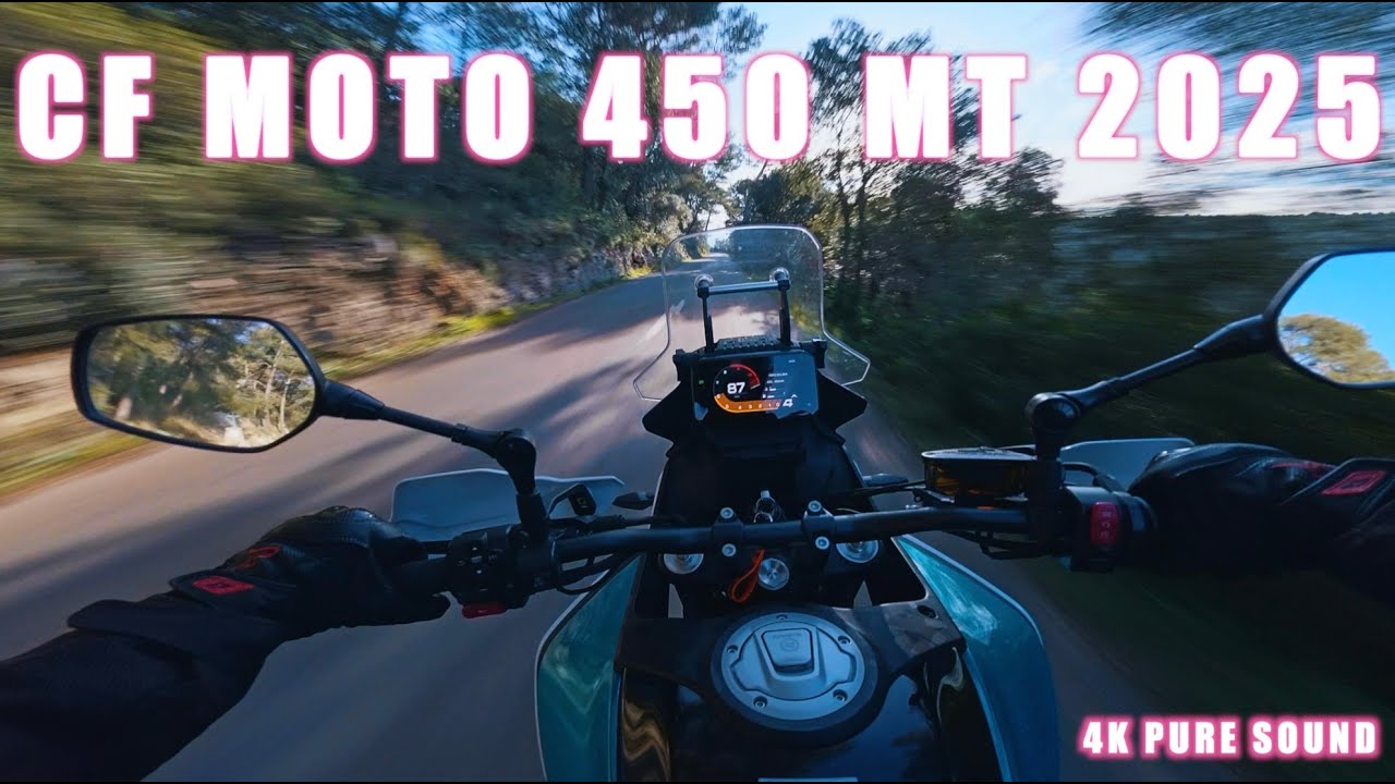 CF MOTO 450 MT 2025 | 4K POV RIDE