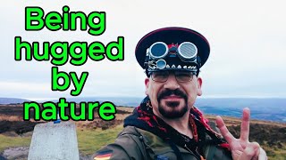 Being hugged by nature