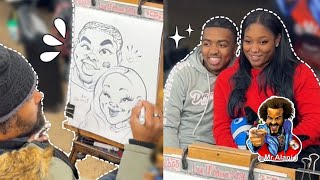 He tried to get a response out of her fire the drawing
