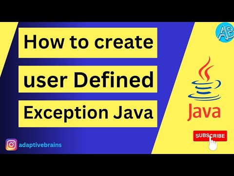 User defined Exception in Java in Hindi - YouTube