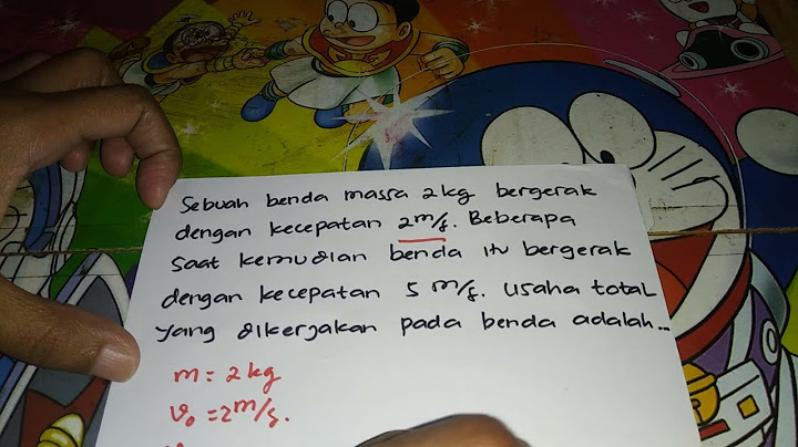 Sebuah mobil bermassa m dan bergerak dengan kecepatan v0 momentum yang dihasilkan benda adalah