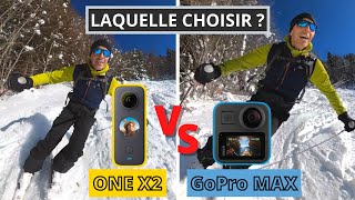 GoPro MAX vs Insta360 ONE X2 - TEST COMPARATIF ULTIME - footage fichiers bruts pour tester vous-même