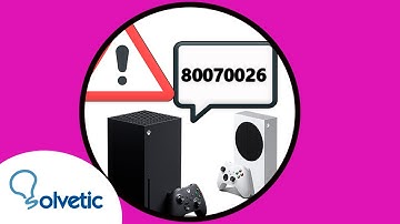 ✔️🎮 How to FIX ERROR 80070026  Xbox Series X or Xbox Series S when downloading your profile