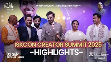 Delhi’s Biggest Creator Gathering: 500+ at ISKCON Summit 2025 | Vivek Bindra, Sonu Sharma, Khan Sir