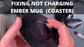 Ember Mug -  not charging -  fixing coaster by replacing pogo pin that don't spring back Ember Mug Not Charging Easy Fix