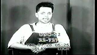 John Dillinger Shooting- Eye witness interviews Chicago,Illinois