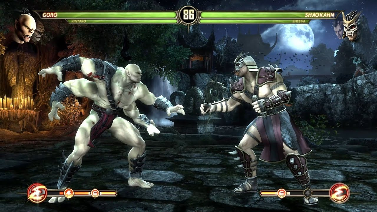 Горо 18. Горо Кинтаро Мотаро. Горо МК 9. Мортал комбат драка. Mortal Kombat Komplete Edition Скорпион встречается