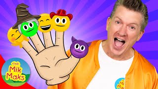 finger family halloween emoji song emotions for kids