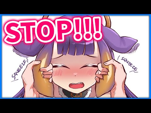 Stop Trying to MILK Ina's Hair! 【Ninomae Ina'nis / HololiveEN】