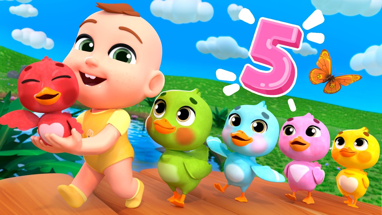 Quack Quack! Let's Follow the Ducks | Lalafun Nursery Rhymes & Baby Songs