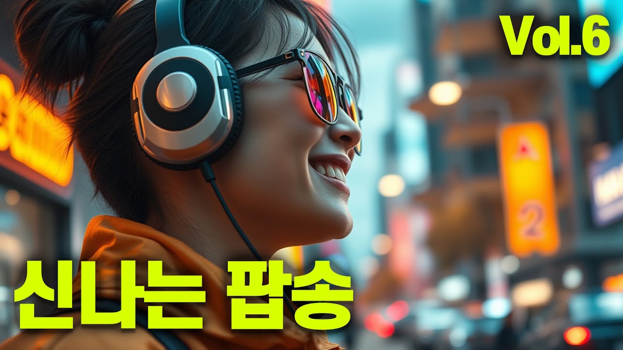 신나는 팝송 Vol.6 🎧 기분 좋은 날 신나고 즐거운 팝송 ⚡ 기분 충전 가능