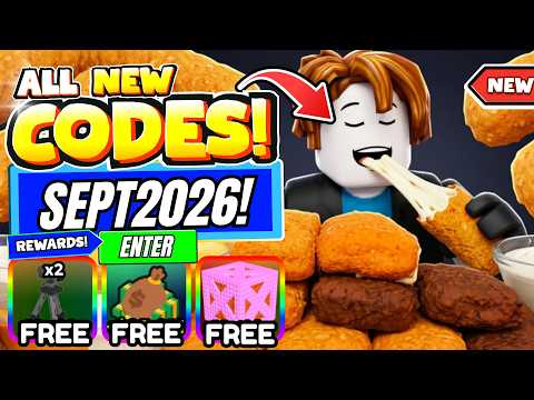 *NEW CODES* ALL WORKING CODES FOR STREAM A CHEESE PULL IN SEPTEMBER 2026! ROBLOX