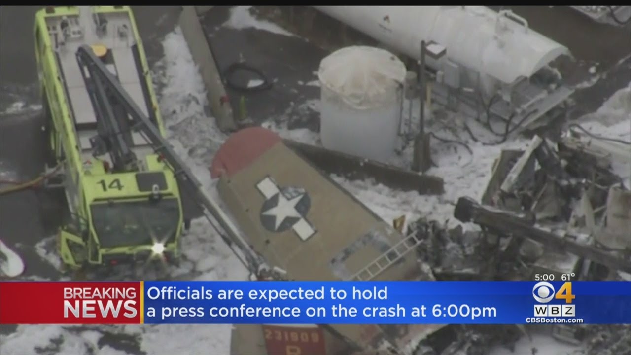 5 Dead After B-17 Crashes At Conn. Airport