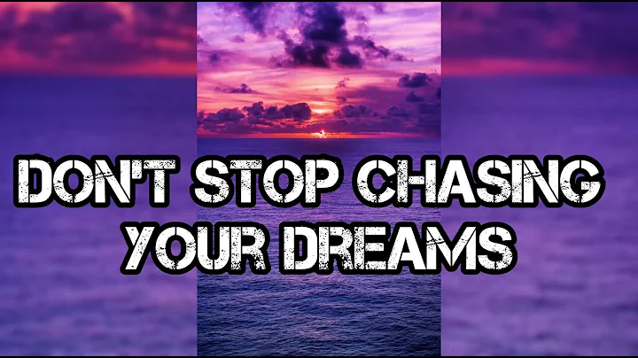 Don't Stop Chasing your Dreams #motivating #dream #future #success #dreams