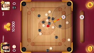 Online carrom board game | Carrom pool | कैरम बोर्ड गेम डाउनलोड | Carrom pool android gameplay screenshot 2