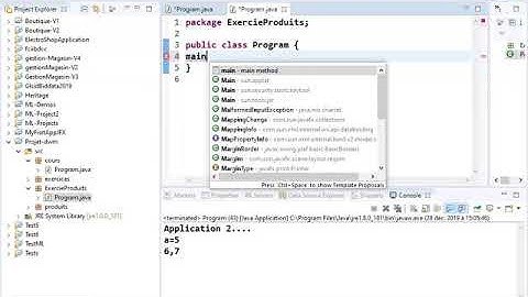 4-Java – Level 1 : Concept classe et objet – part2