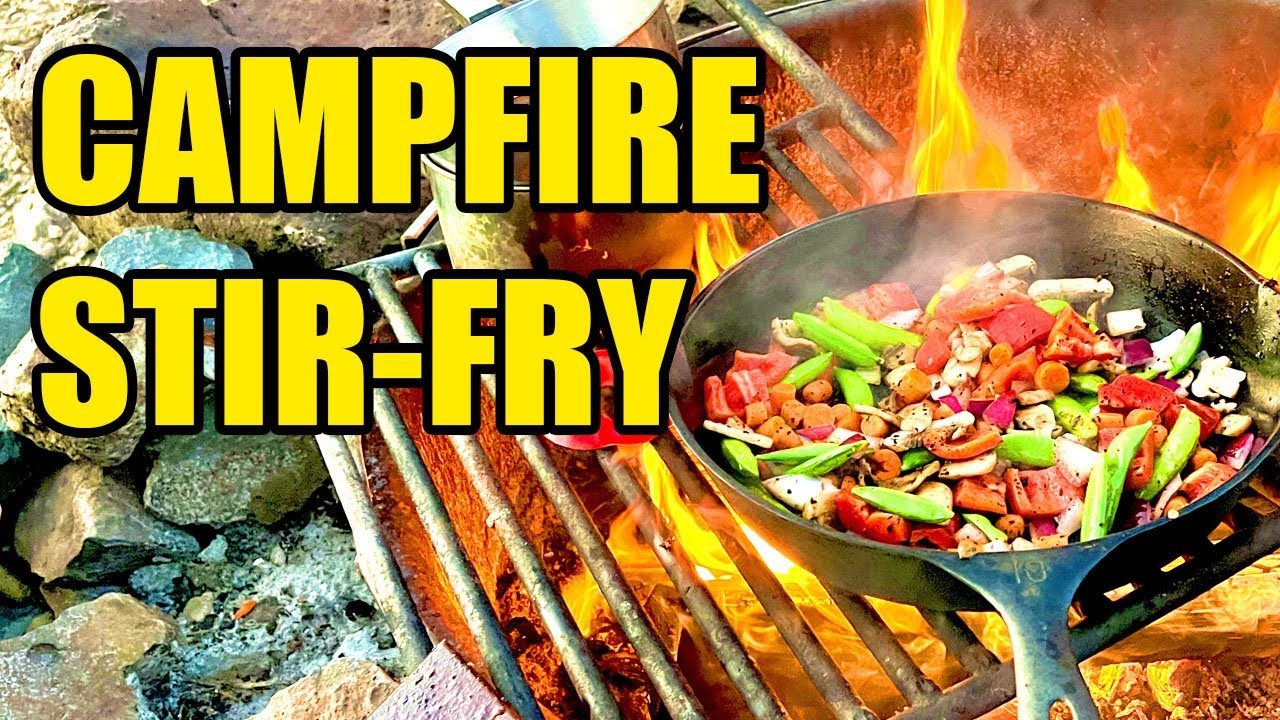 Cowby Stir-Fry with Ground Turkey & Veggies | Quick Camping Dinner Recipe 