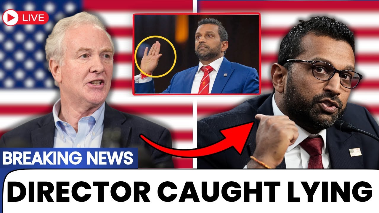 Van Hollen DESTROYS Patel's Donor Claims | FBI Abuse CONFIRMED in 91 Seconds