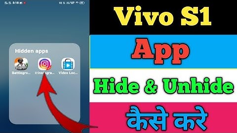 How To  Hide App On Vivo S1 || Vivo S1 App Hide कैसे करे || Tech Akhilesh