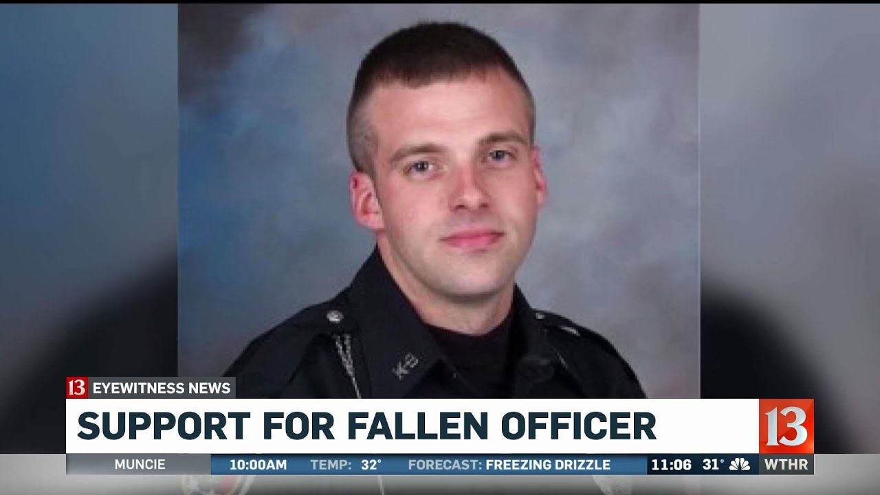 Support for Fallen Officer -- Lt. Allan Patch - YouTube